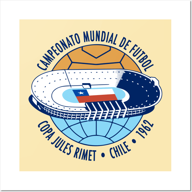 Campeonato Mundial De Futbol Wall Art by StripTees